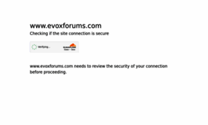 Evoxforums.com thumbnail