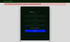Ewallet.pakcoin.org thumbnail
