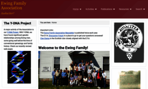 Ewingfamilyassociation.org thumbnail