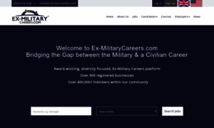 Ex-militarycareers.com thumbnail