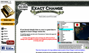 Exactchange.info thumbnail