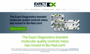 Exactdiagnostics.com thumbnail