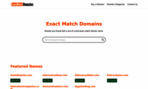 Exactmatchdomains.com thumbnail