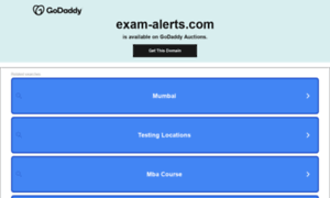 Exam-alerts.com thumbnail