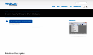 Exam-pro-software.windows10compatible.com thumbnail