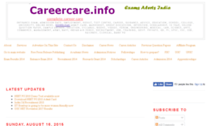 Examalert.careercare.info thumbnail