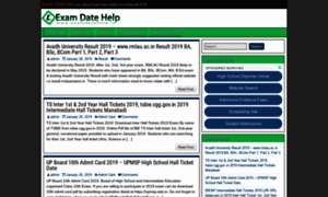 Examdatehelp.in thumbnail