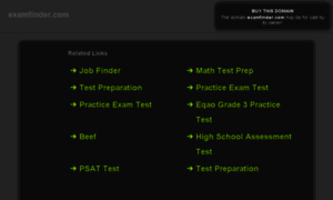 Examfinder.com thumbnail