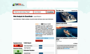 Examfinder.in.cutestat.com thumbnail