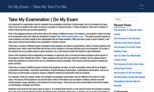 Examinationforuniversity.com thumbnail