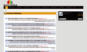 Examnotice.in thumbnail