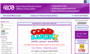 Examofficers.org.uk thumbnail