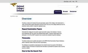Exampapers.ncirl.ie thumbnail