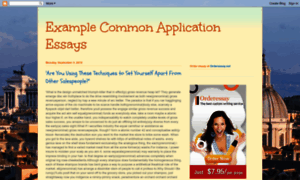 Examplecommonapplicationessays.blogspot.com thumbnail