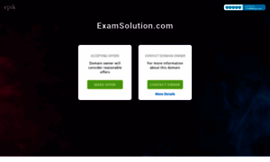 Examsolution.com thumbnail