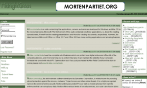 Exar.mortenpartiet.org thumbnail