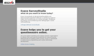 Exavo.surveygrid.net thumbnail