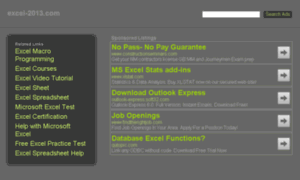 Excel-2013.com thumbnail