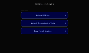 Excel-help.info thumbnail