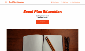 Excel-plus-education.business.site thumbnail