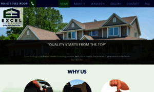 Excel-roofing.com thumbnail
