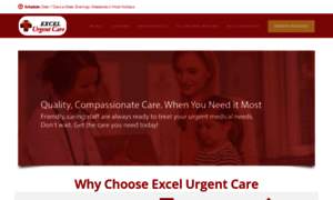 Excel-urgentcare.com thumbnail