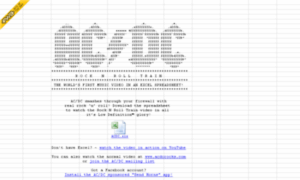 Excel.acdc.com thumbnail