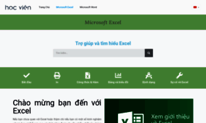 Excel.hocvien.org thumbnail