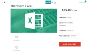 Excel.skillsology.com thumbnail