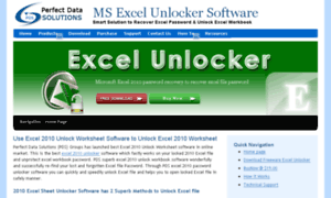 Excel2010unlockworksheet.excelunlocker.com thumbnail
