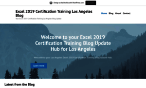 Excel2019certificationtraininglosangeles.wordpress.com thumbnail