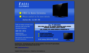 Excelelectronics.ca thumbnail