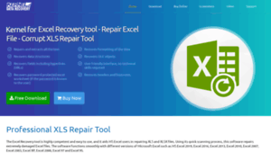 Excelfilerecovery.com thumbnail