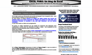 Excelforo.blogspot.mx thumbnail