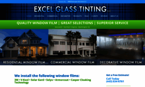 Excelglasstint.com thumbnail