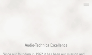 Excellence.audio-technica.com thumbnail