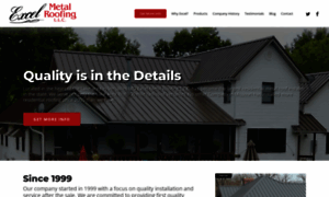 Excelmetalroofing.com thumbnail