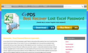 Excelpasswordremover.recoverlostexcelpassword.com thumbnail