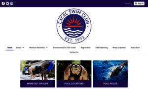 Excelswimclub.org thumbnail