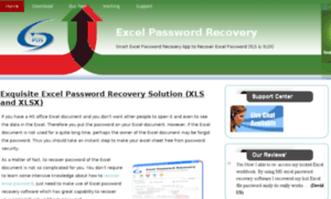 Excelunlocker.recoveryexcelpassword.com thumbnail