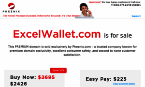 Excelwallet.com thumbnail