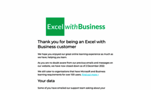 Excelwithbusiness.com thumbnail