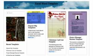 Excelwordtemplate.com thumbnail