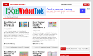 Excelworkouttools.info thumbnail