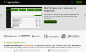 Exceptionless.com thumbnail