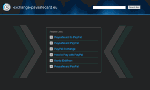 Exchange-paysafecard.eu thumbnail