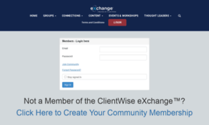 Exchange.clientwise.com thumbnail