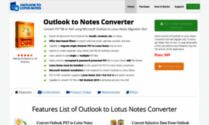 Exchange.outlooktolotusnotes.com thumbnail