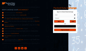 Exchange.packeddata.com thumbnail