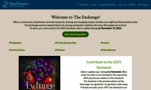 Exchange.seedsavers.org thumbnail